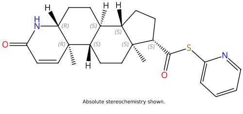 S-2-Pyridyl 3-Oxo-4-Aza-5Alpha-Androst-1-Ene-17Beta-Carbothioate