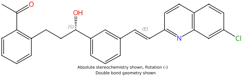 Montelukast (3S)-Hydroxy Methylketone