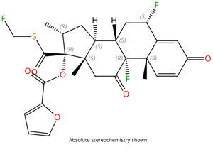 Fluticasone 17-(((Fluoromethyl)thio)carbonyl) Furan-2-carboxylic Acid 11-Oxo