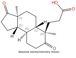 4-Nor-3,5-seco-5,17-dioxoandrostan-3-oic Acid