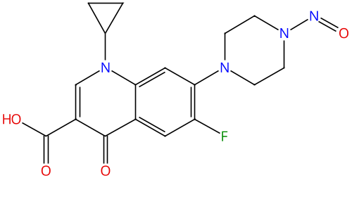N-Nitrosociprofloxacin