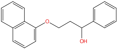 3-(1-Naphthalenyloxy)-1-phenyl-1-propanol