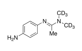 N'-(4-Aminophenyl)-N,N-dimethylacetamidine-d6