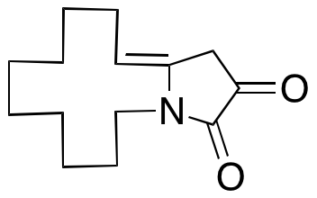 (E)-6,7,8,9,10,11,12,13-octahydropyrrolo[1,2-a][1]azacyclododecine-2,3(1H,5H)-dione