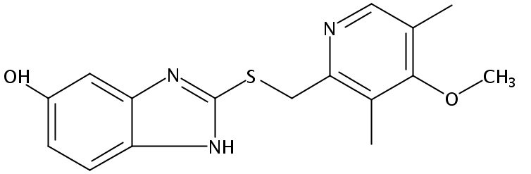 1H-Benzimidazol-6-ol, 2-[[(4-methoxy-3,5-dimethyl-2-pyridinyl)methyl]thio]-