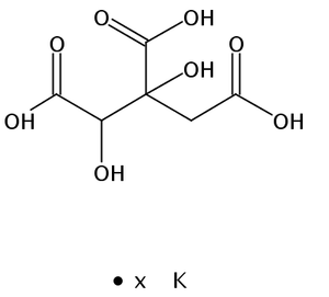 Pentaric acid, 3-C-carboxy-2-deoxy-, potassium salt