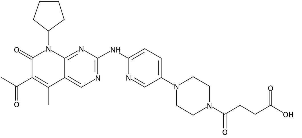 4-[6-[(6-Acetyl-8-cyclopentyl-7,8-dihydro-5-methyl-7-oxopyrido[2,3-d]pyrimidin-2-yl)amino]-3-pyridinyl]-γ-oxo-1-piperazinebutanoic acid