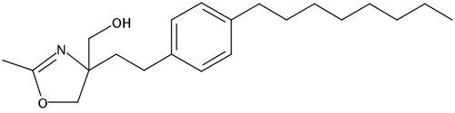 4,5-Dihydro-2-methyl-4-[2-(4-octylphenyl)ethyl]-4-oxazolemethanol