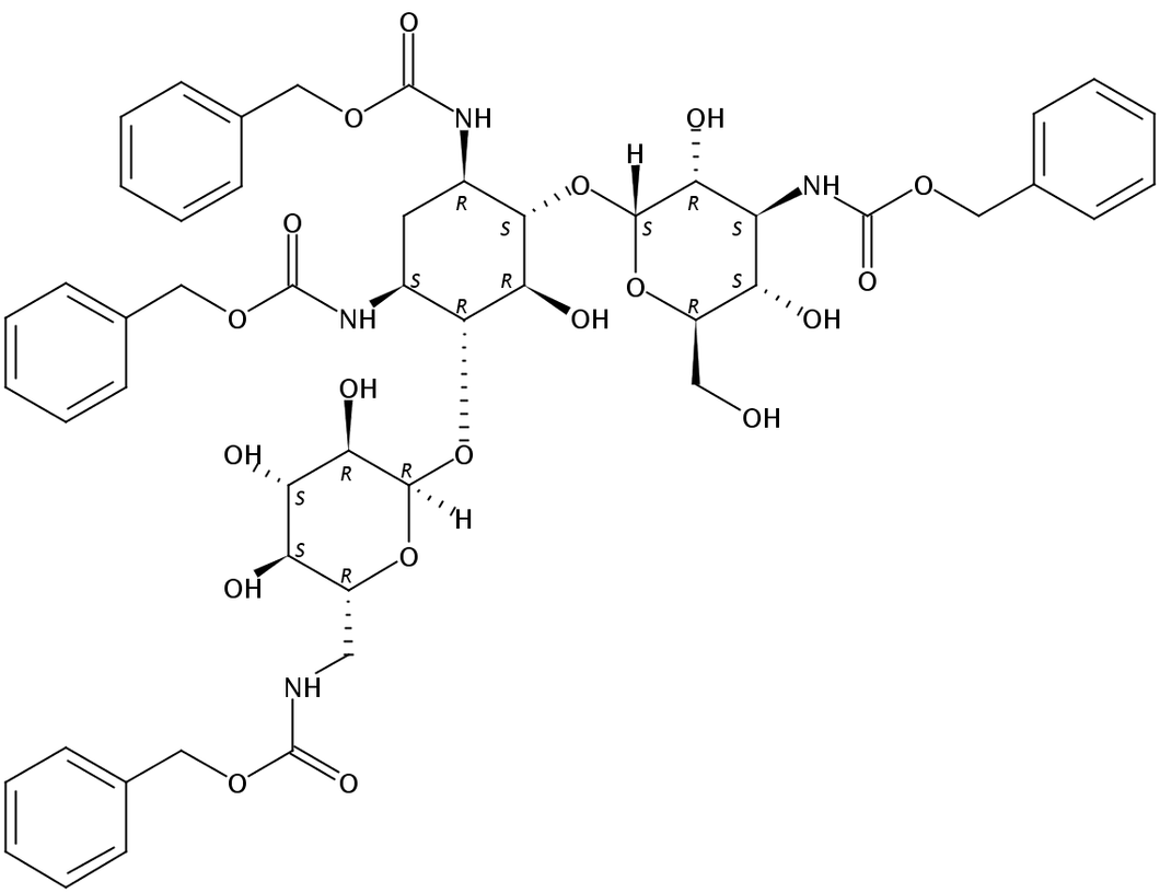 Tetra-N-Benzyloxycarbonylkanamycin A