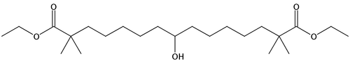 Pentadecanedioic Acid, 8-Hydroxy-2,2,14,14-Tetramethyl-, Diethyl Ester