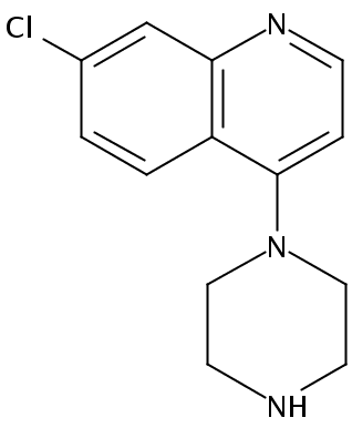 Quinoline, 7-chloro-4-(1-piperazinyl)-