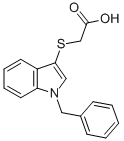 1-Benzylindole-3-thioacetic acid