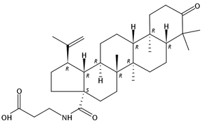 Betulonic acid beta-alanylamide