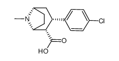 (1R,2S,3S,5S)-3-(4-Chlorophenyl)-8-methyl-8-azabicyclo[3.2.1]octane-2-carboxylic acid