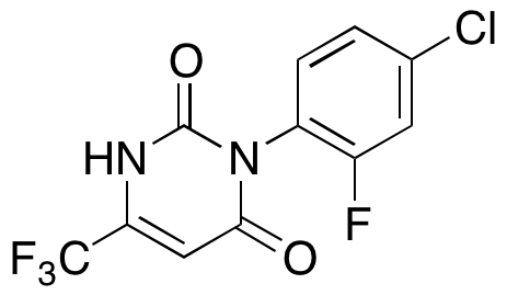 3-(4-Chloro-2-fluorophenyl)-6-(trifluoromethyl)-2,4(1H,3H)-pyrimidinedione