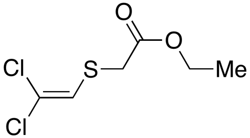 2-[(2,2-Dichloroethenyl)thio]acetic acid ethyl ester