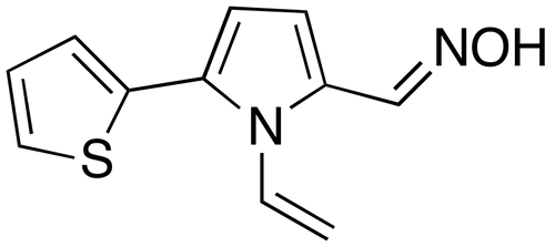 1-Ethenyl-5-(2-thienyl)-1H-pyrrole-2-carboxaldehyde oxime