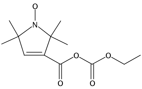 3-(Ethoxycarbonyl)oxycarbonyl-2,5-dihydro-2,2,5,5-tetramethyl-1H-pyrrol-1-yloxy