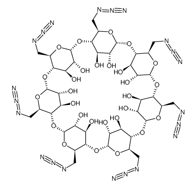 Heptakis-(6-azido-6-deoxy)-β-cyclodextrin