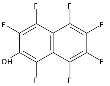 Heptafluoronaphthalenol-2