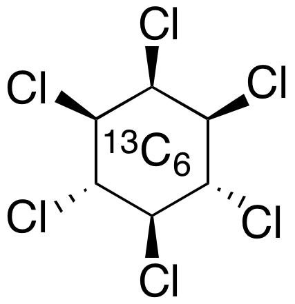 δ-1,2,3,4,5,6-Hexachlorocyclohexane-13C6