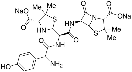 N-(Penicillan-6-yl) Open Ring Amoxicillinamide Disodium Salt