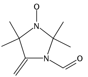 2,2,5,5-Tetramethyl-4-methylene-3-formylimidazoline-1-oxyl, free radical