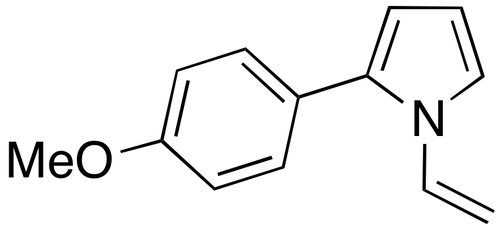 1-Vinyl-2-(p-methoxyphenyl)pyrrole