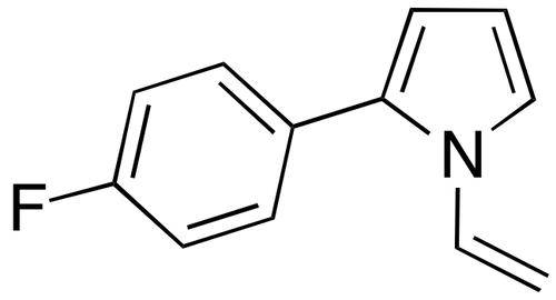 1-Vinyl-2-(p-fluorophenyl)pyrrole