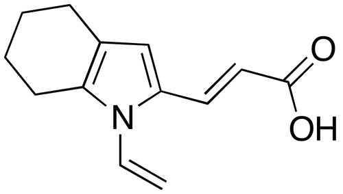 3-(1-Vinyl-4,5,6,7-tetrahydro-1H-indol-2-yl)acrylic acid